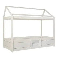 Lifetime 4in1 Hausbett Mit Deluxe Lattenrost Whitewash 486111-01W