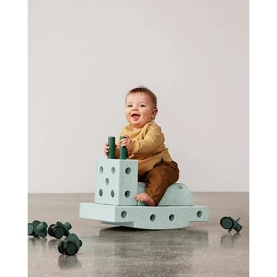 MODU® Curiosity Set Konstruktionsspielzeug Mint/dunkelgrün 2 MODU® Curiosity Set Konstruktionsspielzeug Mint/dunkelgrün – Bild 2