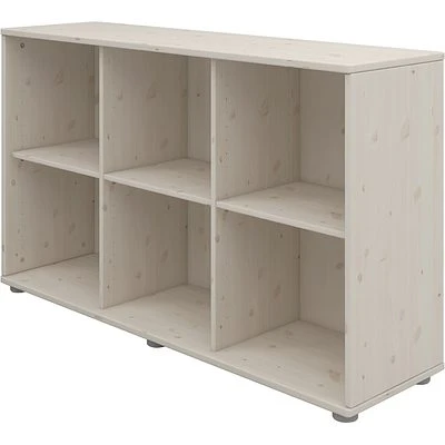 FLEXA Classic Bücherregal Mit 6 Fächern Mattweiß 3 FLEXA Classic Bücherregal Mit 6 Fächern Mattweiß – Bild 3