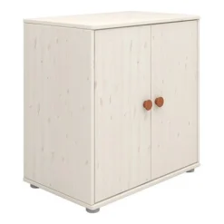 FLEXA Classic Kommode Mit 2 Türen Mattweiß/rosa Sale