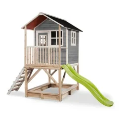 EXIT TOYS EXIT Loft 500 Gartenhaus Grau
