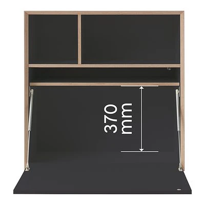 Mueller Müller VERTIKO PLY FIVE Sekretär Mit LED Leuchte U. Stromversorgung Anthrazit 2 Mueller Müller VERTIKO PLY FIVE Sekretär Mit LED Leuchte U. Stromversorgung Anthrazit – Bild 2