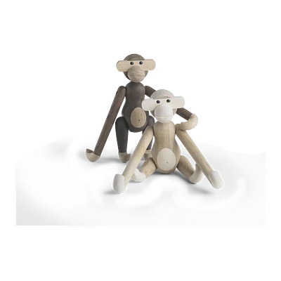 Kay Bojesen Affe Klein Eiche/räuchereiche 3 Kay Bojesen Affe Klein Eiche/räuchereiche – Bild 3