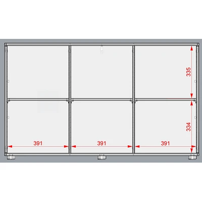 FLEXA Classic Bücherregal Mit 6 Fächern Mattweiß 9 FLEXA Classic Bücherregal Mit 6 Fächern Mattweiß – Bild 9