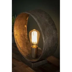 Rubjerg Design Tischleuchte Loop Metall Nickel Antik -Kinder Haushaltswaren Geschäft z64kotiyj7enlqksdbzwml7akrez