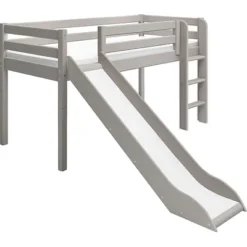 FLEXA Classic Halbhohes Bett Mit Senk. Leiter Und Rutsche Grau Lasiert 9 FLEXA Classic Halbhohes Bett Mit Senk. Leiter Und Rutsche Grau Lasiert -Kinder Haushaltswaren Geschäft z7tbp3xyfi48kb8h5ewt2ov1whsw