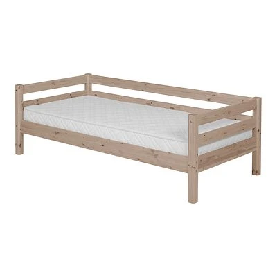 FLEXA Classic Bett 90x200cm Mit 3/4 Absturzsicherung Terra 3 FLEXA Classic Bett 90x200cm Mit 3/4 Absturzsicherung Terra – Bild 3