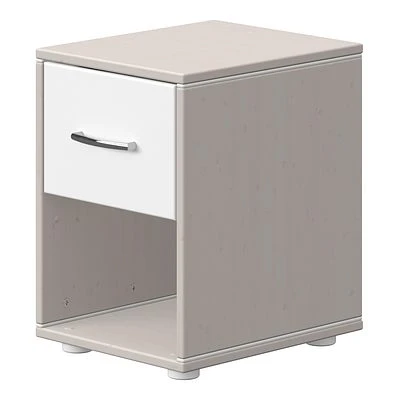 FLEXA Classic Kommode Mit 1 Schublade Und Füßen Grau Lasiert/Lack Weiß Sale 1 FLEXA Classic Kommode Mit 1 Schublade Und Füßen Grau Lasiert/Lack Weiß Sale