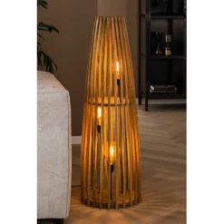 Rubjerg Design Stehleuchte Launch 3 Leuchten Mangoholz Massiv Natur -Kinder Haushaltswaren Geschäft zdfr2lapaul8wxxap7lgx27h3uda