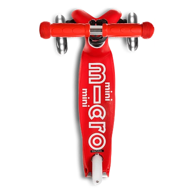 Micro Scooter Mini Micro Deluxe LED Rot 2 Micro Scooter Mini Micro Deluxe LED Rot – Bild 2