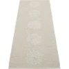 Pappelina Teppich VERA 2.0 Bio Edition Linen/Stone Metallic 70 X 200 Cm V29F720