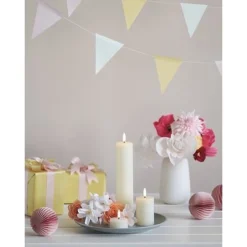 UYUNI LED Kerze Smooth 5x4,5 Cm Ivory -Kinder Haushaltswaren Geschäft zmp24np0fdc4zztwn2s6rawflt34