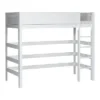 Lifetime Hochbett Mit Deluxe Lattenrost Weiß Lackiert 46401-10