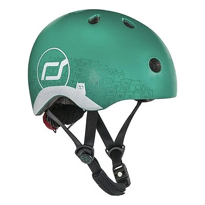 Scoot & Ride Helm XXS-S Forest Reflektierend 1 Scoot & Ride Helm XXS-S Forest Reflektierend